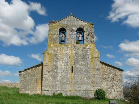 Espadaña de la iglesia de Fresno de la Fuente