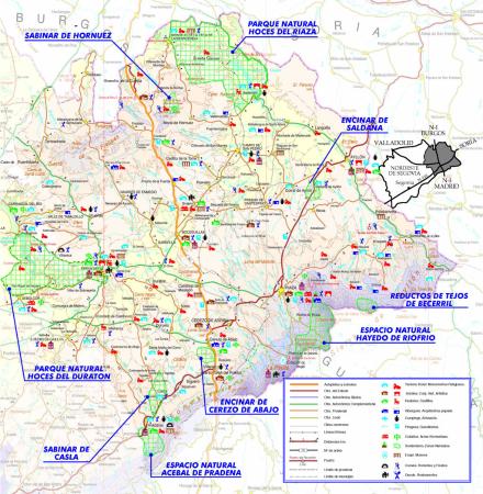 Imagen Mapa Turístico de la Mancomunidad